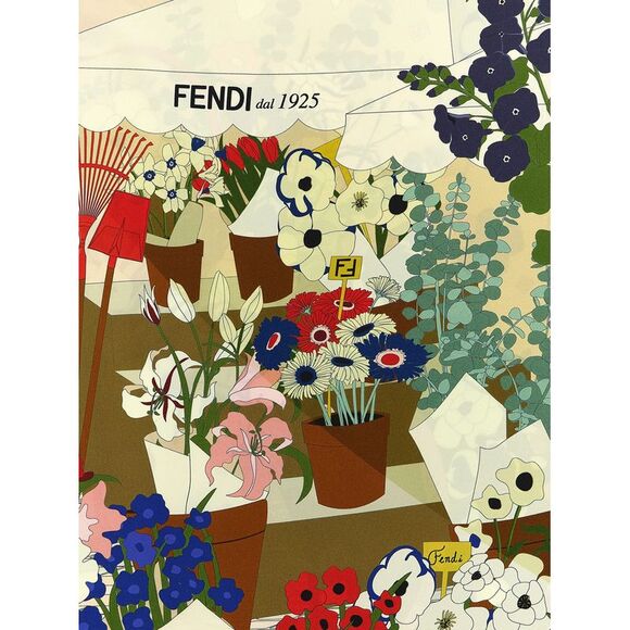 Fendi Women 'Fendi Florist' Scarf